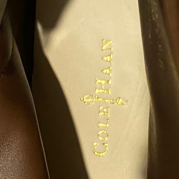 Cole Haan Suede Leather Brown Ankle Boots Woman’s - Picture 6 of 9